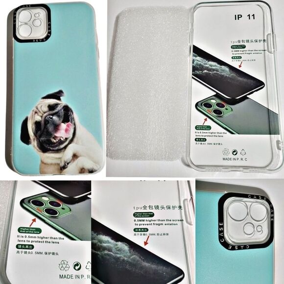 Iphone‎ 11 Pug Case - Picture 1 of 6